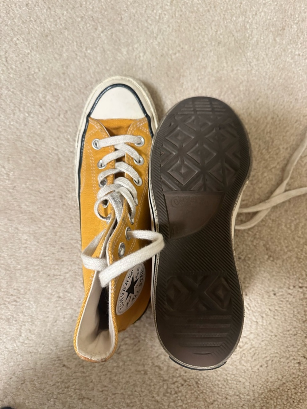 Converse Chuck Taylor All Star High Top - Mustard Yellow
